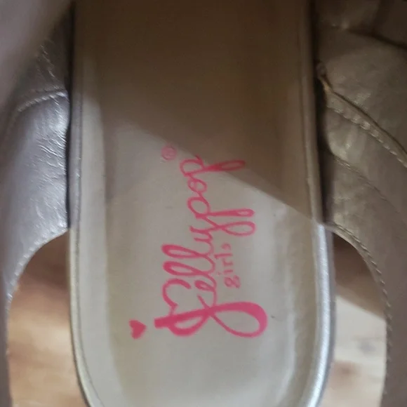 Big Girls Peep-Toe Sandals with Bow Accent Size 4M - Picture 10 of 14